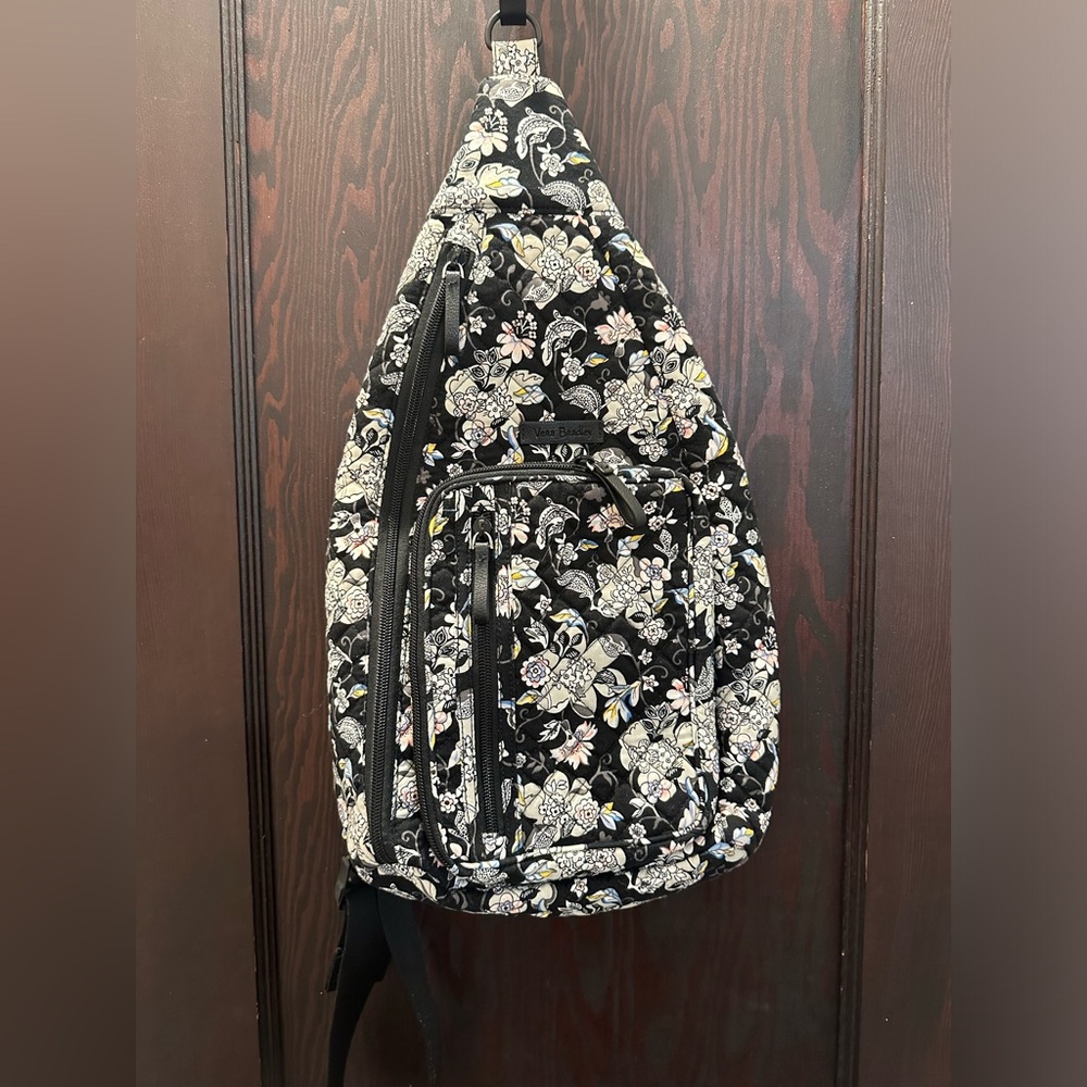 Vera Bradley Sling Backpack Bedford Blooms